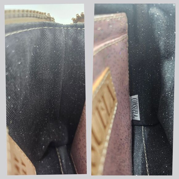 **$OLD**Consuela Sophie Black Swirly Midtown Crossbody Multicolor NWOT - Picture 6 of 10